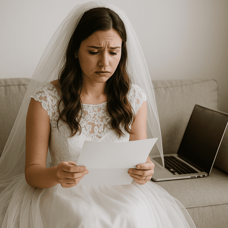 errores organizar mi boda