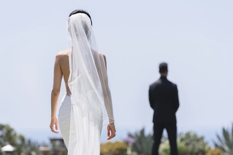 qué es el first look en una boda