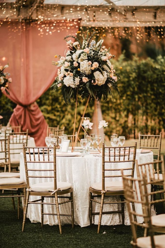 mesas banquete