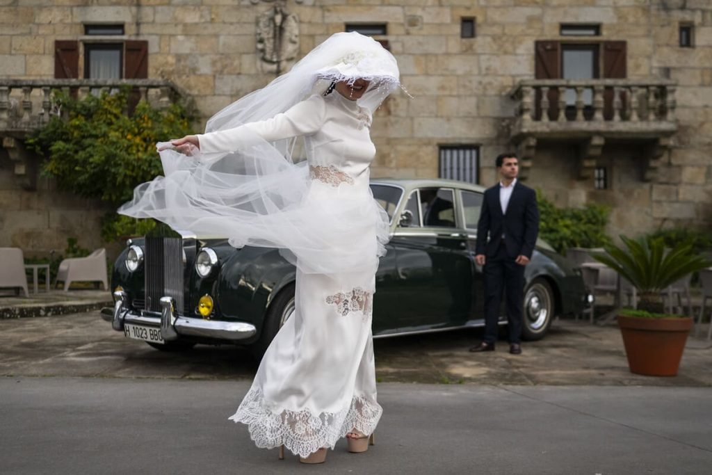 la novia que se atreve a romper moldes